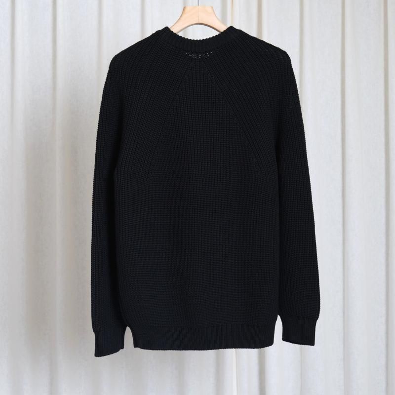 25A/WۡBATONER Хȥʡ SIGNATURE CREW NECK / BLACK
