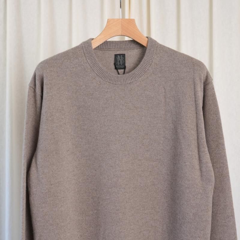 BATONER Хȥʡ INNOCENT CASHMERE CREW NECK  / BROWN
