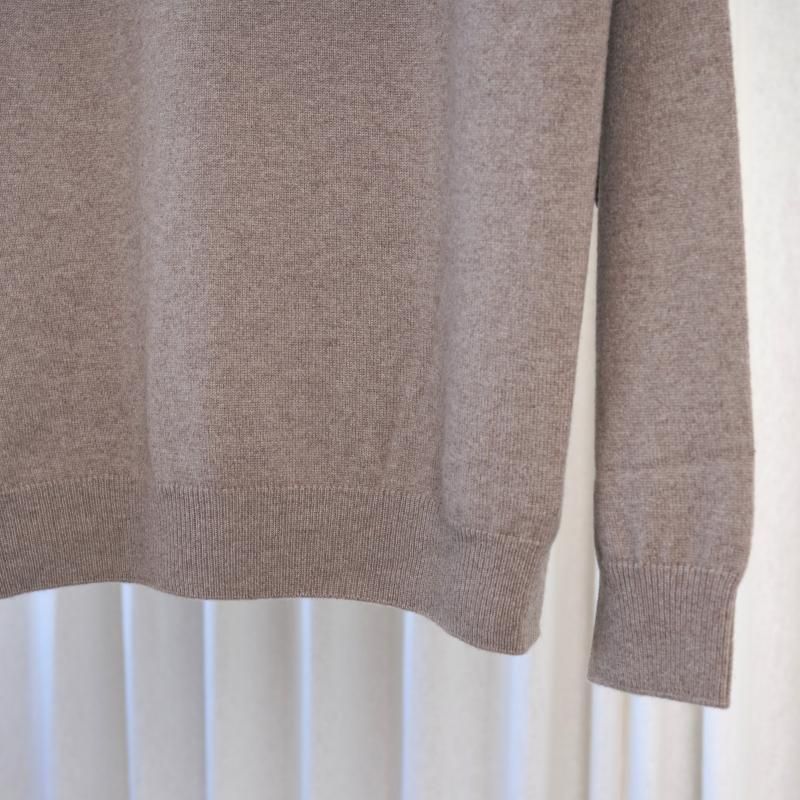 BATONER Хȥʡ INNOCENT CASHMERE CREW NECK  / BROWN
