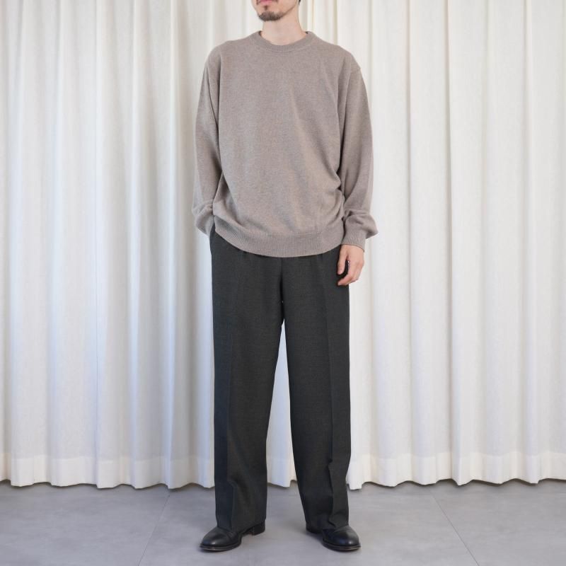 BATONER Хȥʡ INNOCENT CASHMERE CREW NECK  / BROWN
