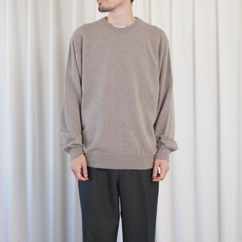 BATONER Хȥʡ INNOCENT CASHMERE CREW NECK  / BROWN
