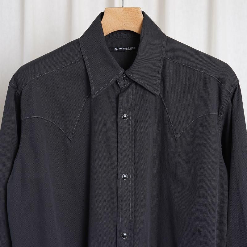  MAATEESONS ޡƥɥ󥺡 WESTERN / CHARCOAL
