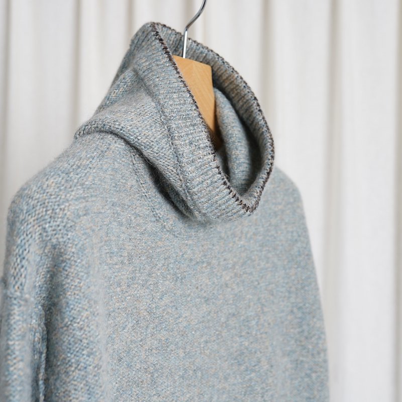 Slopeslow スロープスロウ】 HOODIE BALACLAVA / MIST - Avelia ONLINE STORE