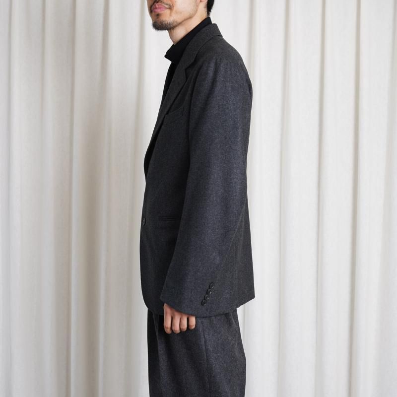 HEUGN 桼 STEVE 2B FLANNEL / GRAY