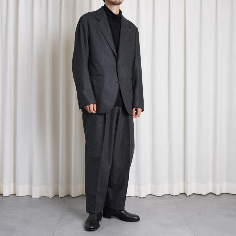 HEUGN 桼 STEVE 2B FLANNEL / GRAY