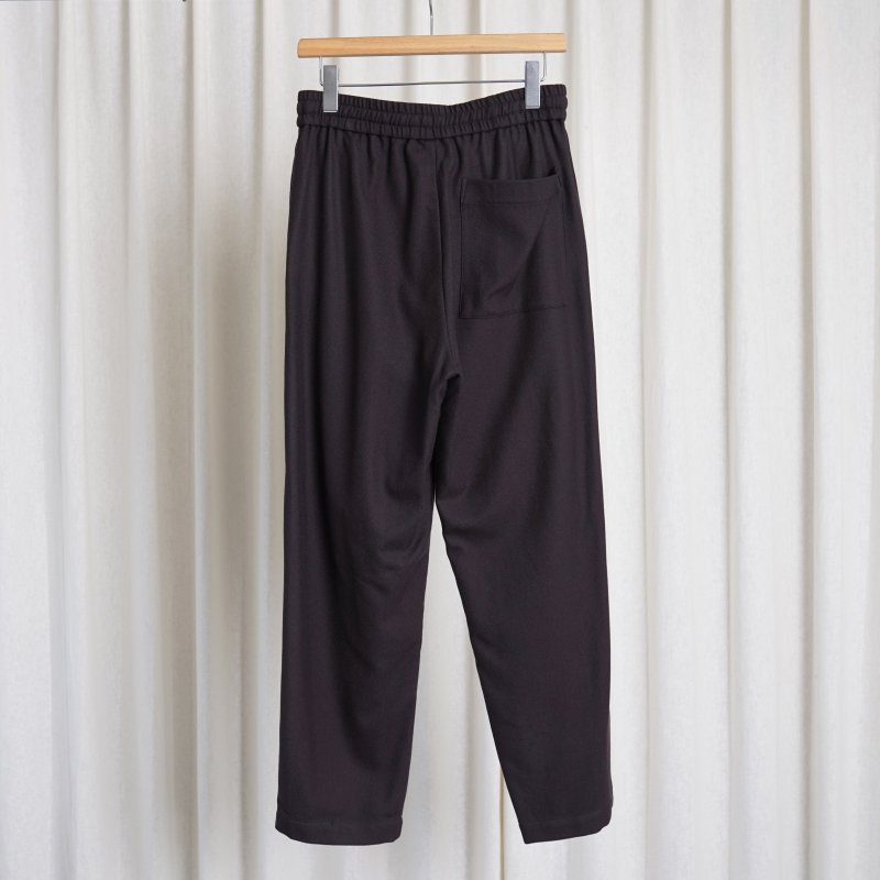 WIRROW ウィロウ】 BOTANY WOOL DRAWSTRING PANTS -UNISEX- / MAUVE GRAY Avelia  ONLINE STORE