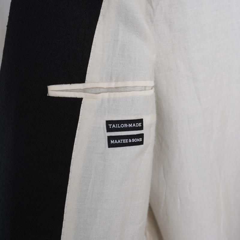MAATEESONS ޡƥɥ󥺡 DOUBLE WASHED EM JACKET ǲʿMATT / BLACK
