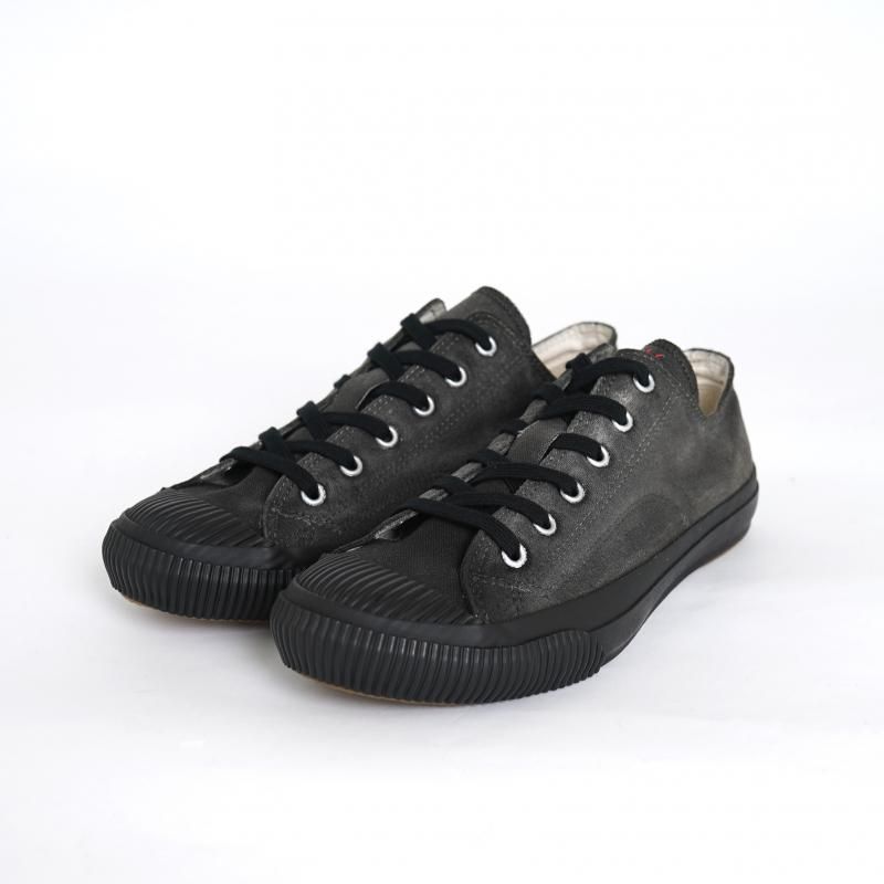 【PRAS プラス】SHELLCAP LOW SUMI Hand Dyed / SUMI×BLACK