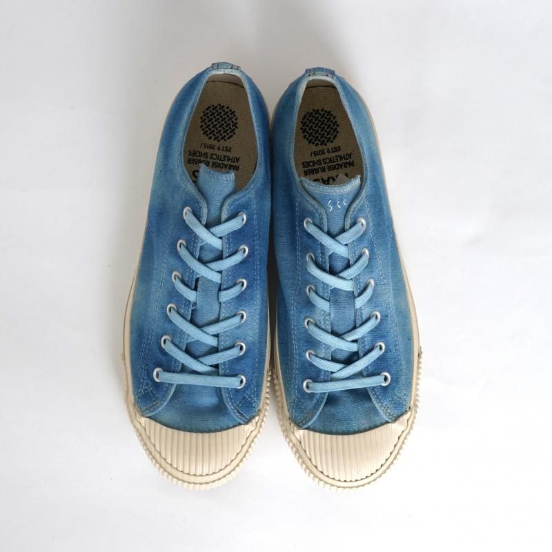 PRAS ץ饹SHELLCAP LOW  HIKI Hand Dyed / ASAGIOFF WHITE