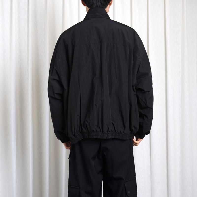 25S/Sۡssstein 奿 WINDPROOF NYLON PADDED JACKET / BLACK