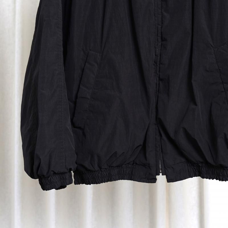 25S/Sۡssstein 奿 WINDPROOF NYLON PADDED JACKET / BLACK