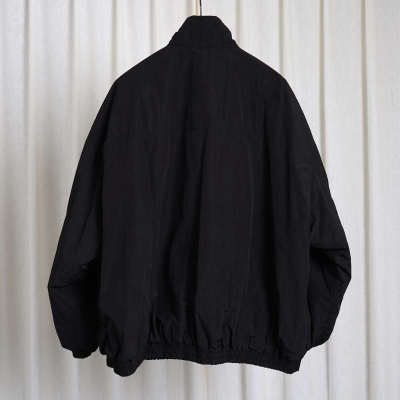 25S/Sۡssstein 奿 WINDPROOF NYLON PADDED JACKET / BLACK