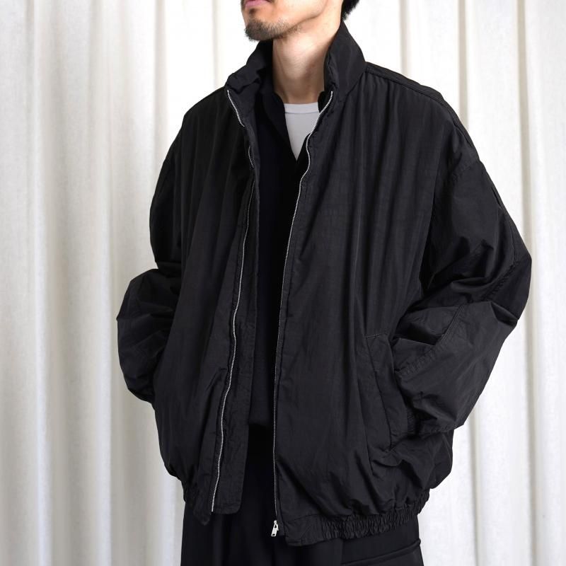 25S/Sۡssstein 奿 WINDPROOF NYLON PADDED JACKET / BLACK