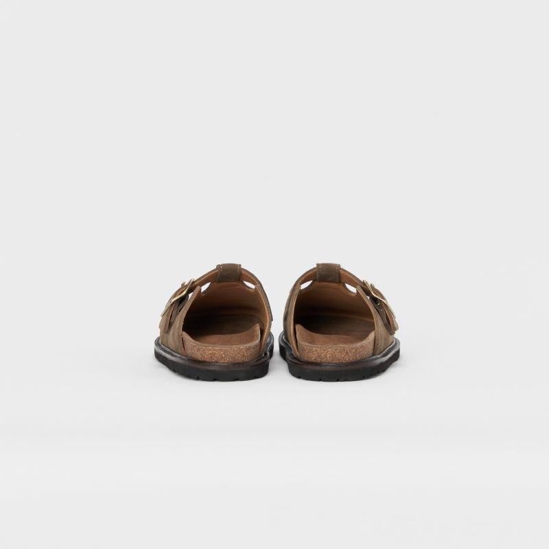 Hender Scheme ޡ buggs suede / KHAKI BEIGE