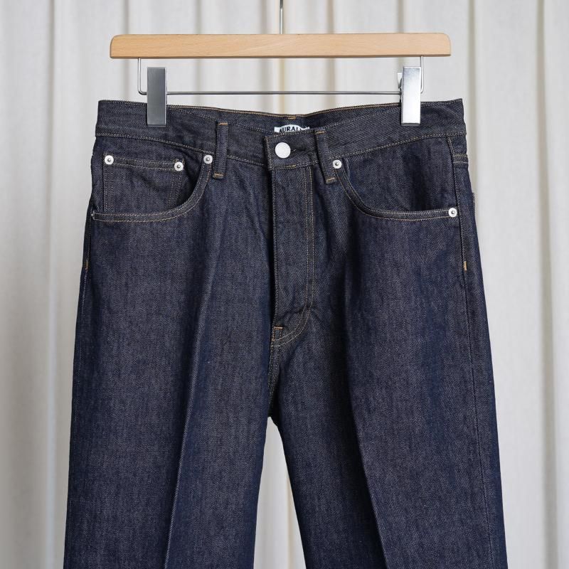 25S/SۡAURALEE ꡼ HARD TWIST DENIM 5P PANTS / INDIGO