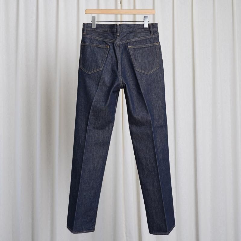 25S/SۡAURALEE ꡼ HARD TWIST DENIM 5P PANTS / INDIGO