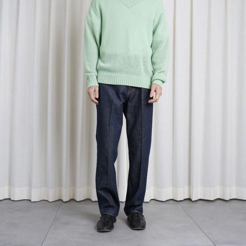25S/SۡAURALEE ꡼ HARD TWIST DENIM 5P PANTS / INDIGO