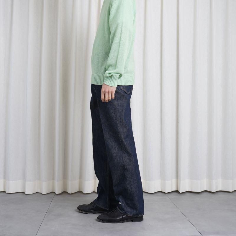 25S/SۡAURALEE ꡼ HARD TWIST DENIM 5P PANTS / INDIGO