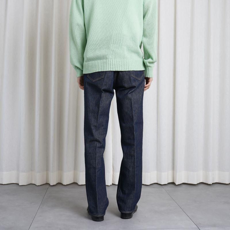 25S/SۡAURALEE ꡼ HARD TWIST DENIM 5P PANTS / INDIGO