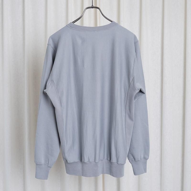 25S/SۡAURALEE ꡼ELASTIC HIGH GAUGE SWEATP/O / ASH GRAY