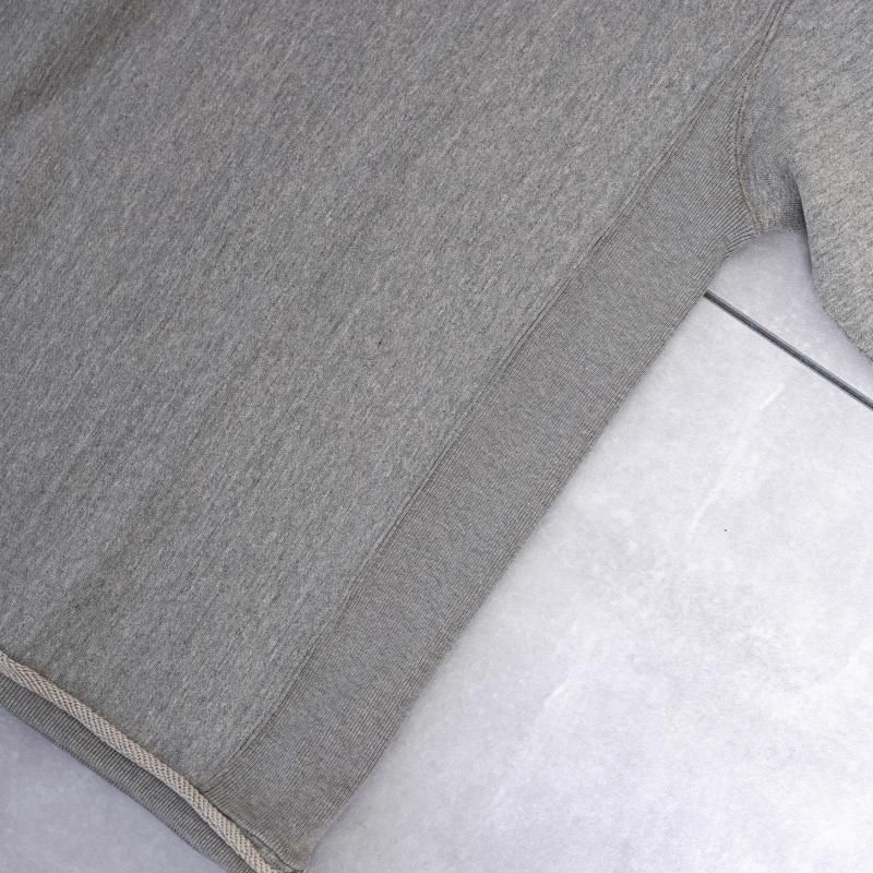 25S/SۡULTERIOR ƥꥢ FADED SILKY TERRY RW HALF ZIP P/O / HEATHER GREIGE
