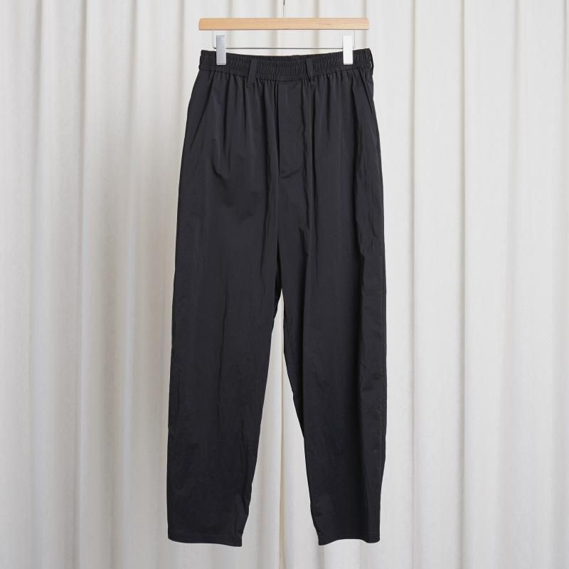 【25S/S】【ssstein シュタイン】 WINDBREAKER TRACK TROUSERS / BLACK