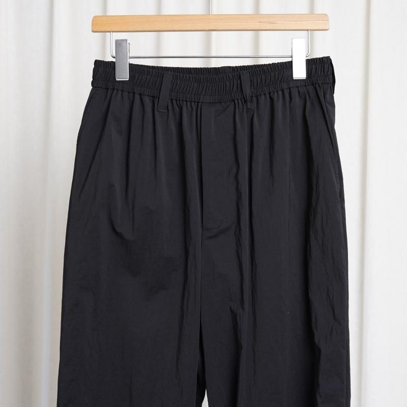 25S/Sۡssstein 奿 WINDBREAKER TRACK TROUSERS / BLACK