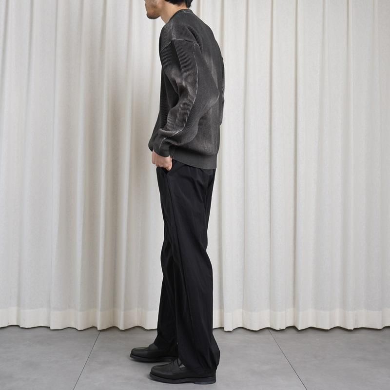 25S/Sۡssstein 奿 WINDBREAKER TRACK TROUSERS / BLACK