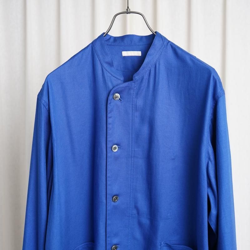 25S/SۡULTERIOR ƥꥢ RAYON LINEN TWILL WORK SH-JKT / BLUE
