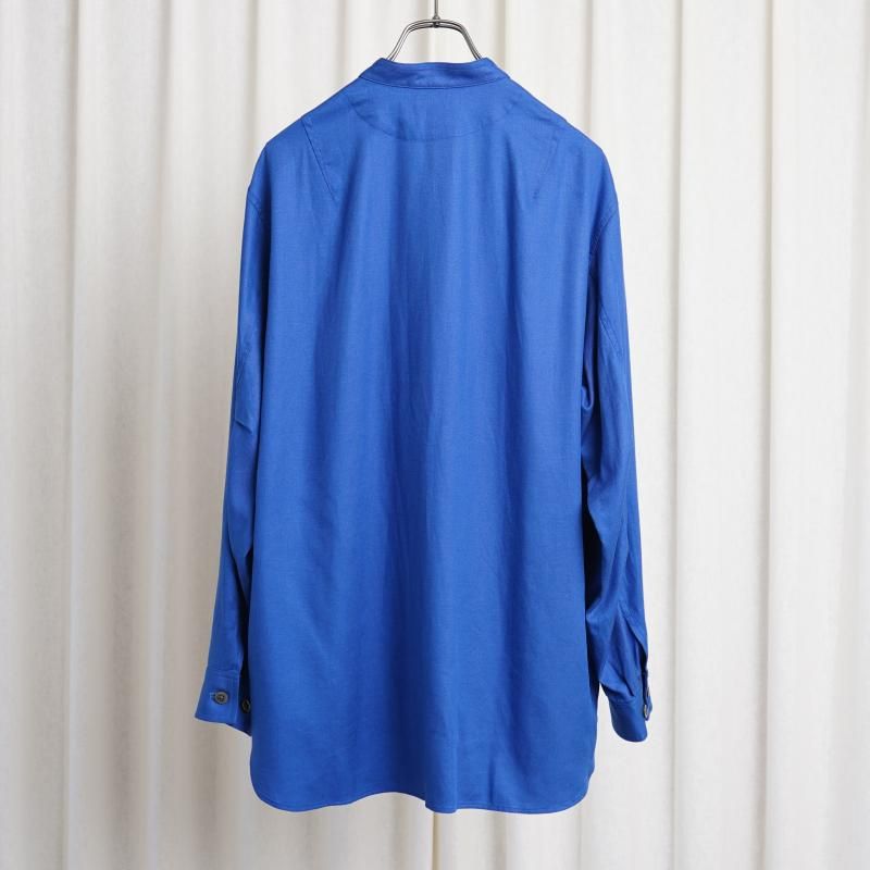25S/SۡULTERIOR ƥꥢ RAYON LINEN TWILL WORK SH-JKT / BLUE
