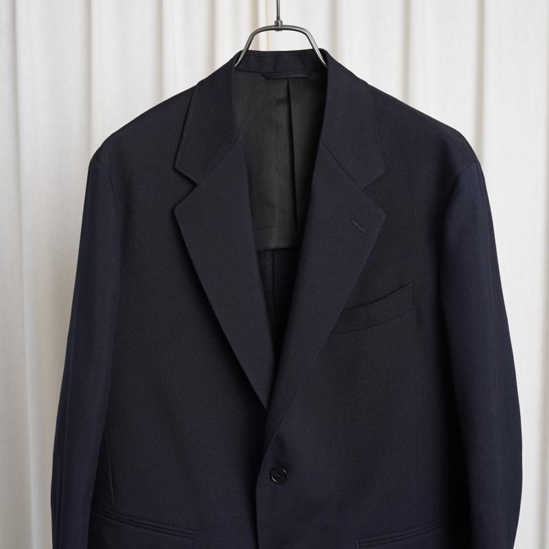 25S/S HEUGN 桼 STEVE JACKET WOOL 2B / NAVY