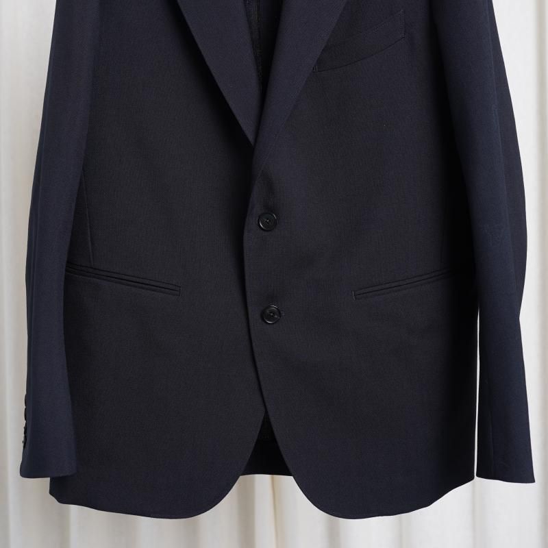 25S/S HEUGN 桼 STEVE JACKET WOOL 2B / NAVY