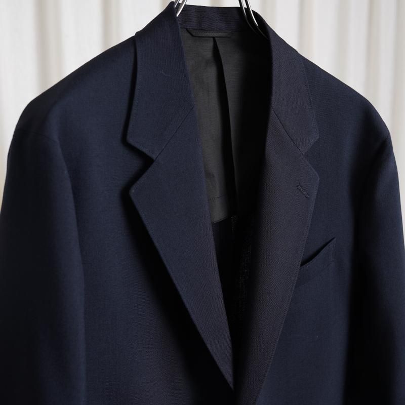 25S/S HEUGN 桼 STEVE JACKET WOOL 2B / NAVY