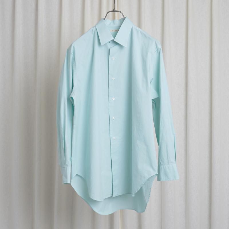 25S/SۡHEUGN 桼 ALAN SHIRTS  / GREEN SAX