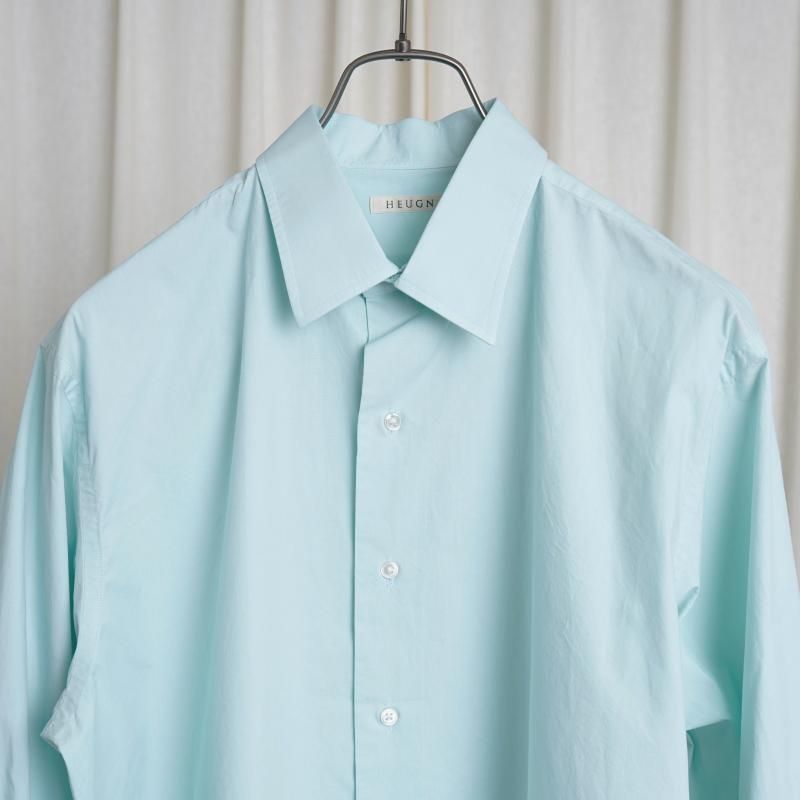 HEUGN ユーゲン】 ALAN SHIRTS / GREEN SAX - Avelia ONLINE STORE HEUGN ユーゲン】 ALAN SHIRTS / GREEN SAX - Avelia ONLINE STORE