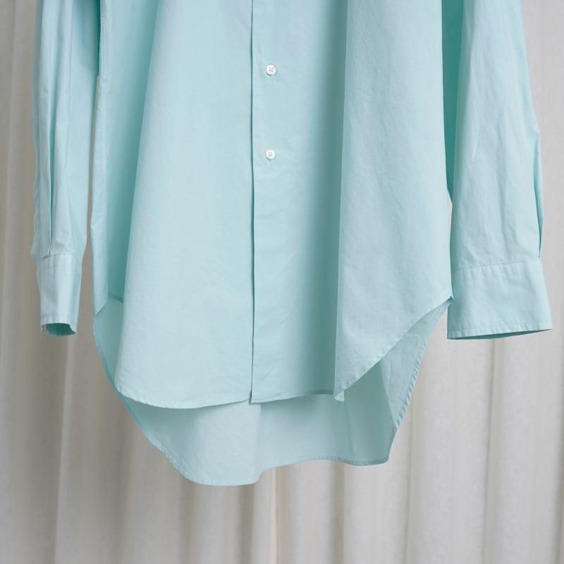 25S/SۡHEUGN 桼 ALAN SHIRTS  / GREEN SAX