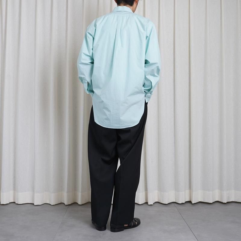 25S/SۡHEUGN 桼 ALAN SHIRTS  / GREEN SAX