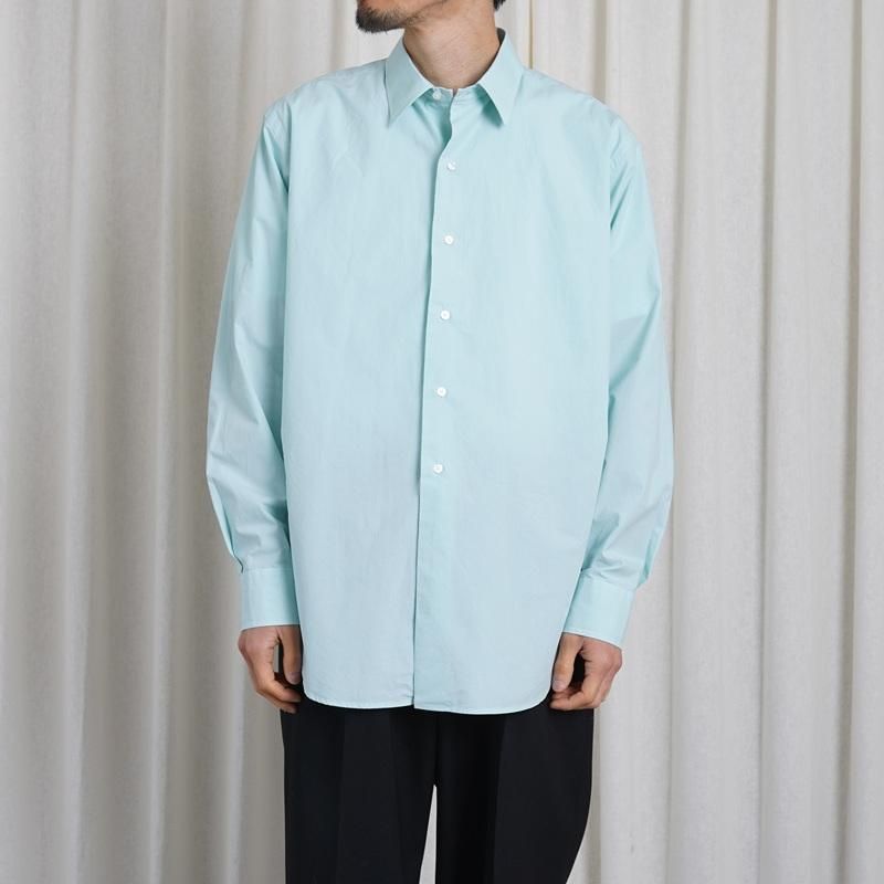 25S/SۡHEUGN 桼 ALAN SHIRTS  / GREEN SAX
