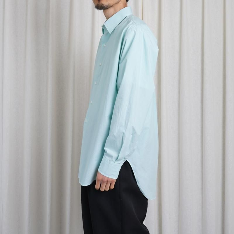 25S/SۡHEUGN 桼 ALAN SHIRTS  / GREEN SAX