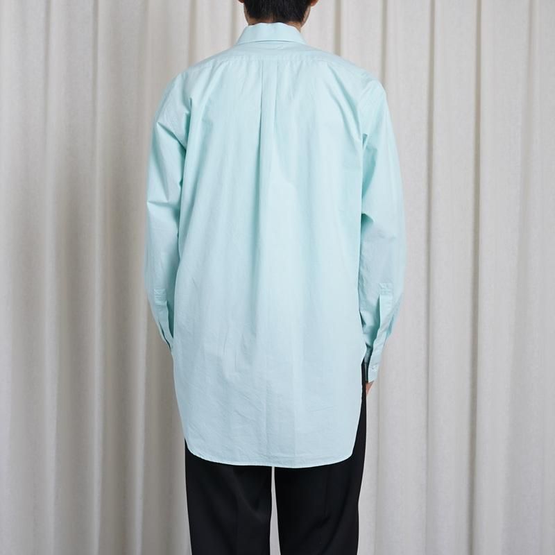 25S/SۡHEUGN 桼 ALAN SHIRTS  / GREEN SAX