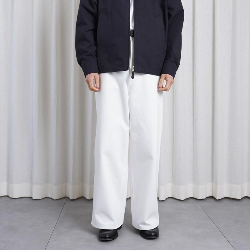 25S/S BISOWN ӥ BISOWN WIDE DENIM / WHITE RIGID
