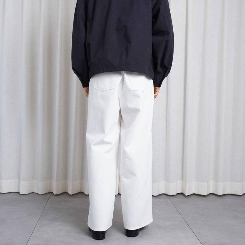 25S/S BISOWN ӥ BISOWN WIDE DENIM / WHITE RIGID