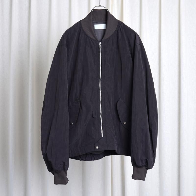 【25S/S】 【paratrait パラトレイト】 SQUALL BLOUSON / BLACK