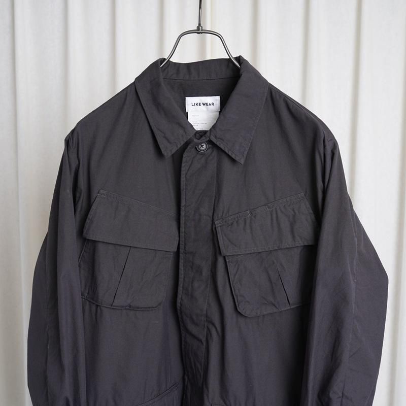 25S/SۡYAECA 䥨 LIKE WEAR JUNGLE FATIGUE JACKET / CHARCOAL