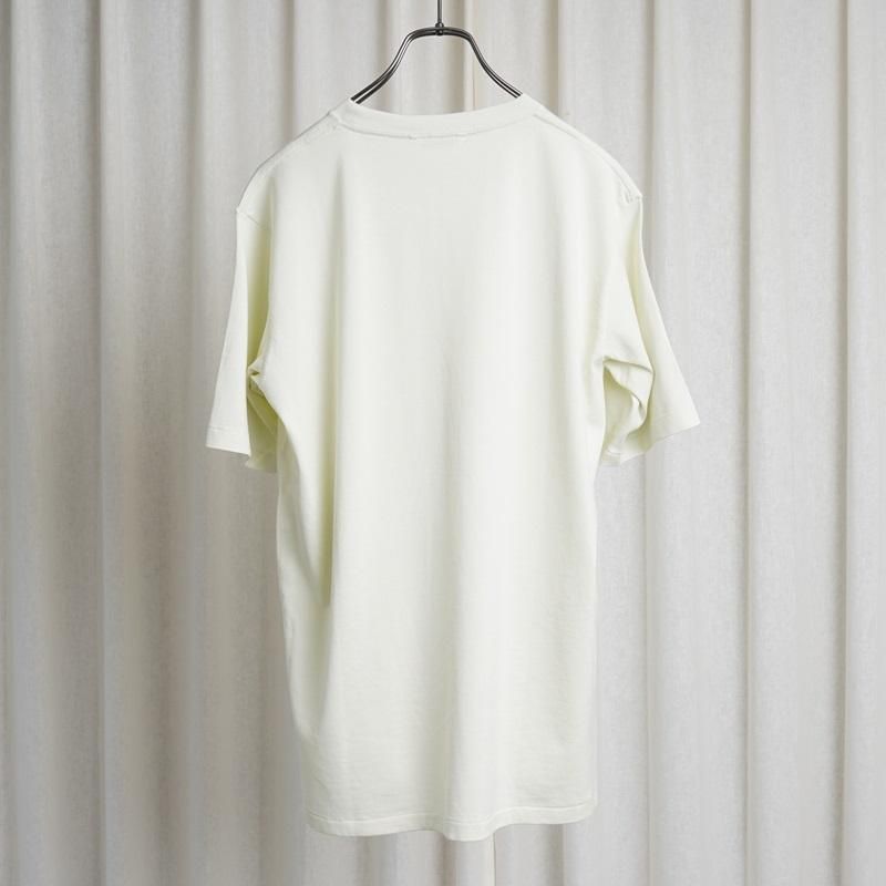 25S/SۡAURALEE ꡼LUSTER PLAITING TEE / IVORY PISTACHIO