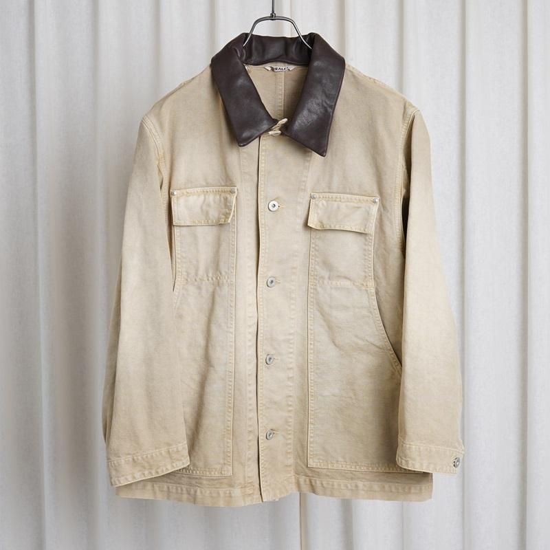 【25S/S】【AURALEE オーラリー】 ORGANIC COTTON DUCK BLOUSON / LIGHT BEIGE