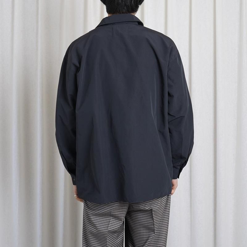YAECA 䥨 COMFORT SHIRT WIDE SQUARE / D.NAVY