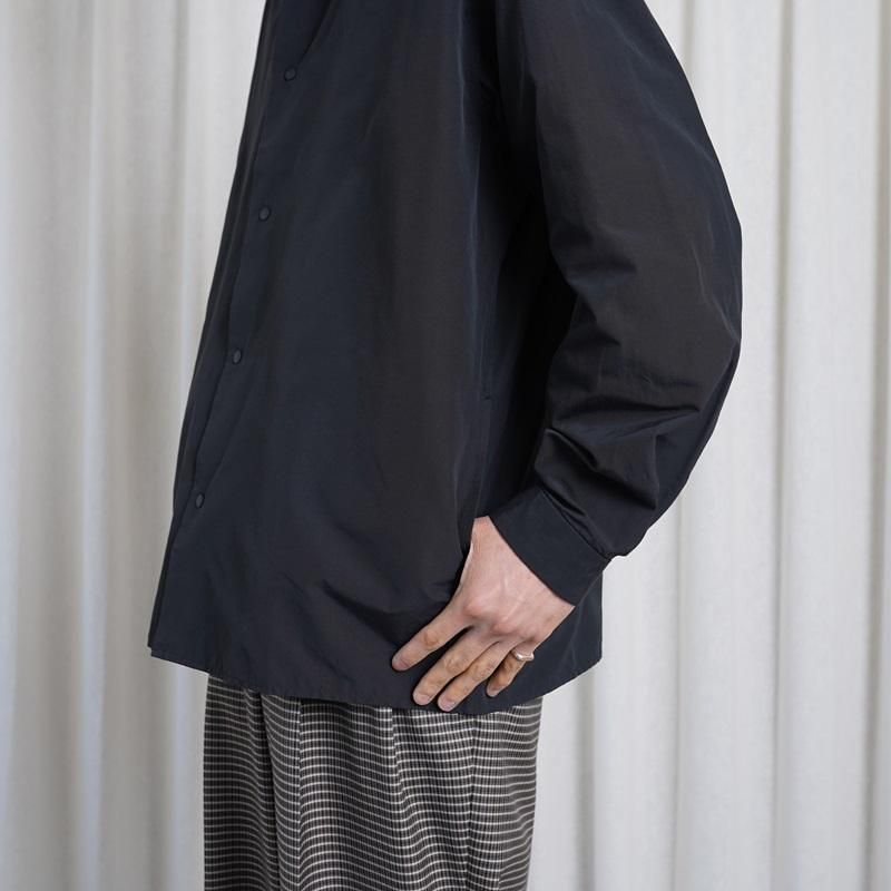 YAECA 䥨 COMFORT SHIRT WIDE SQUARE / D.NAVY