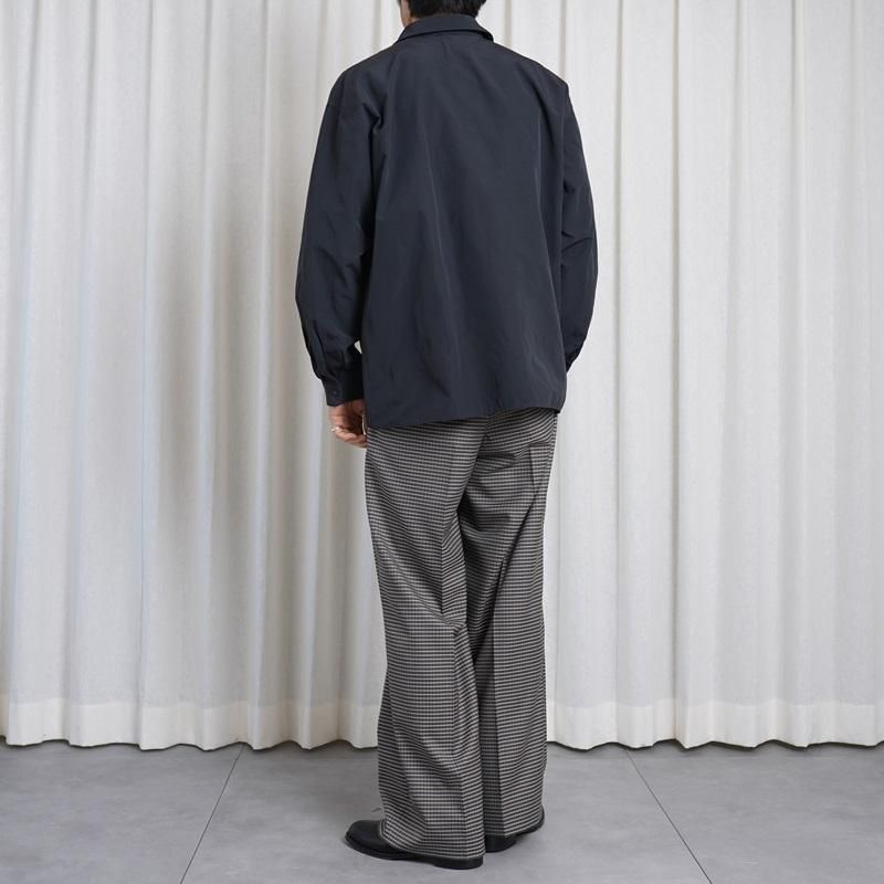 YAECA 䥨 COMFORT SHIRT WIDE SQUARE / D.NAVY