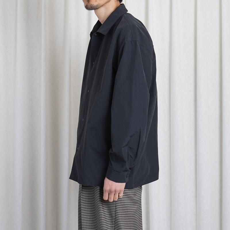 YAECA 䥨 COMFORT SHIRT WIDE SQUARE / D.NAVY